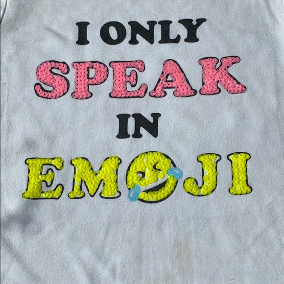 I only speak in emoji shirt M - Picture 2 of 3